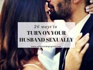 Seduce my husband sexually
