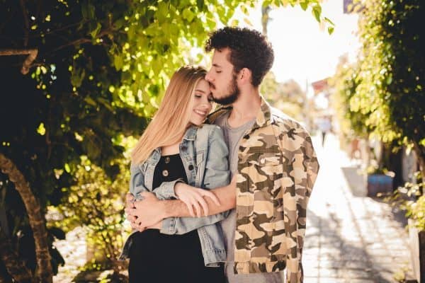 Romantic couple